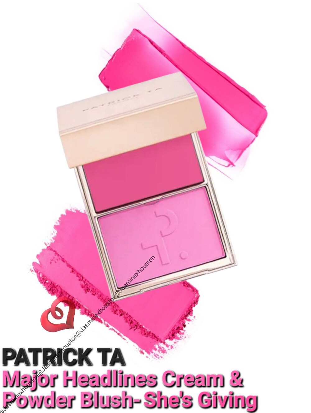 PATRICK TA Major Headlines Double Take Cream & Powder Blush In She's Giving